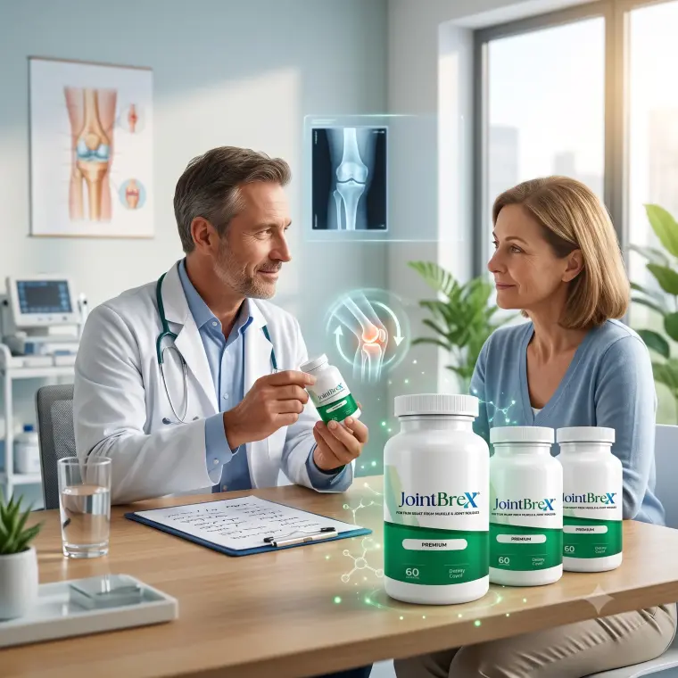 JointBrex 3 bottles image with docter